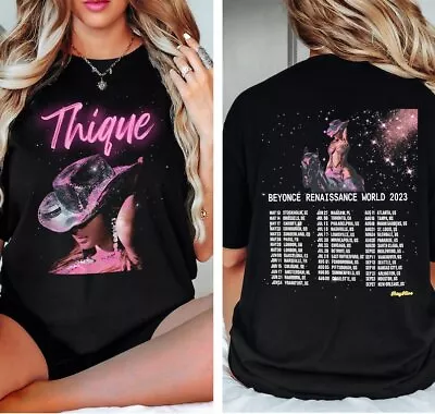 Beyonce Shirt Beyonce Renaissance Concert Tour Disco Horse Thick 2023 Tour • $45.49