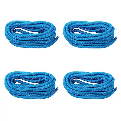 4 Pack 3/8 Inch 15 FT Double Braid Nylon Dock Line Rope Mooring Rope Anchor Line • $23.99