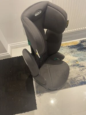 £10 • Buy Graco Junior GracoLightweight 4-12 Years Kids High Back Booster Car Seat - Grey