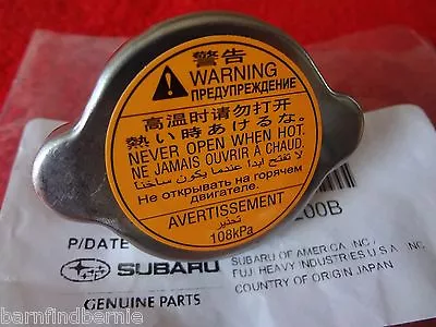 $14.95 • Buy ❤️ Subaru Radiator Cap Impreza Forester Outback Legacy Baja OEM Made In Japan