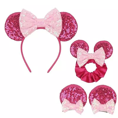 Ears Mouse Headband Mini Mouse Ears Clips For Women Mini Mouse Ears Scrunchies G • $34.14