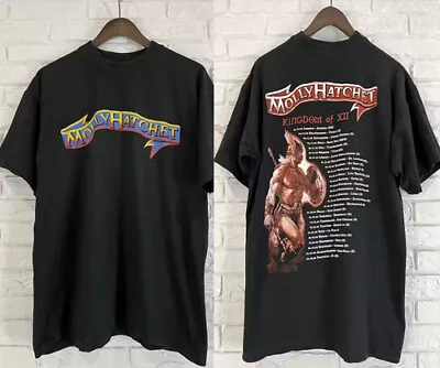 Molly Hatchet Metal Rock Band Tour Cotton Black Unisex T-shirt  S-5XL  VM9133 • $36.99
