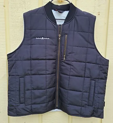 Tough Duck Mens Black Vest Fleece Line Size 2XL  • $27.99