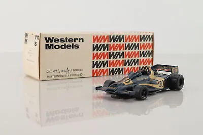 Western Models WRK7; Wolf WR1; 1977 F1; Jody Scheckter; RN20; Good Boxed • £11.99