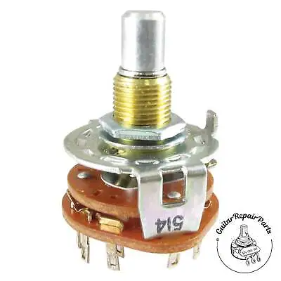 Alpha 3 Position 3 Pole Rotary Selector Switch • $5.33