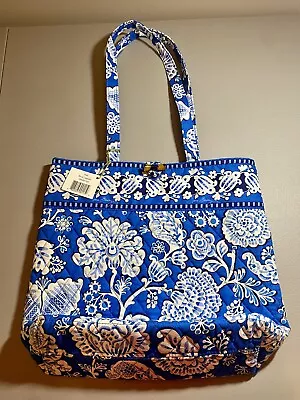 Vera Bradley Tote - Blue Lagoon - New With Tags • $30