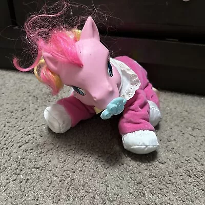 My Little Pony Pink Pajamas Gift Baby With Pacifier Movable Toy Untested • $20