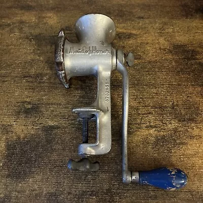 Vintage Maid Of Honor Hand Cranked Meat Grinder 4703-25 Made In The USA • $9.99