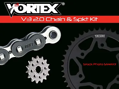 Vortex 520 Chain And Sprocket Kit 15-45 Tooth CK6291 For Suzuki GSX-R600 06-10 • $161.46