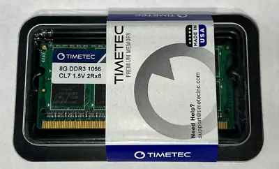 Timetec 8GB Compatible For Apple DDR3 1067MHz / 1066MHz PC3-8500 Macbook Pro • $18.75