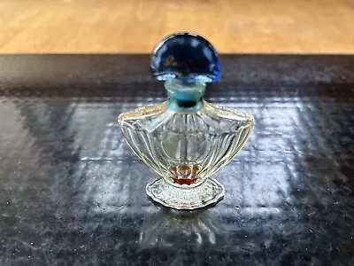 Vintage Guerlain Paris Shalimar Perfume Bottle 1/4 Oz 3  High Almost Empty • $11.99