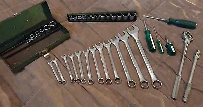 Vintage Lot Of  SK / S- K Wayne Tool Lot! Metric Socket Set Metric Wrench Set  • $61