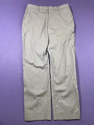 J.Crew Thompson Pants Mens 32x29 Blue Chino Trousers Chambray Casual Cotton • $12.99