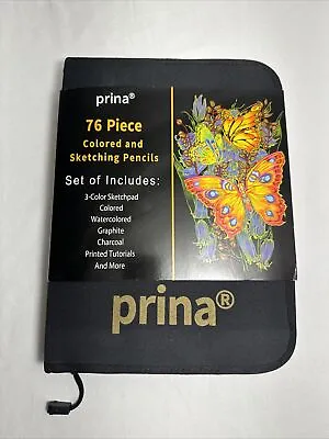 Prina 76 Pack Drawing Set Sketching Kit Pro Art Sketch Supplies • $35.83