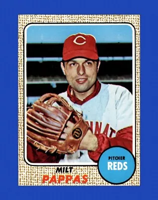 1968 Topps Set-Break # 74 Milt Pappas EX-EXMINT *GMCARDS* • $0.79