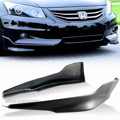For 2011-2012 Honda Accord 4DR OE Style Polyurethane Front Adds-On Bumper Lip • $47.88