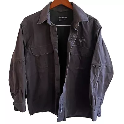 5.11 Tactical Shirt Mens Large TDU Storm Uniform Duty Outdoor Button Up Ripstop • $20.59