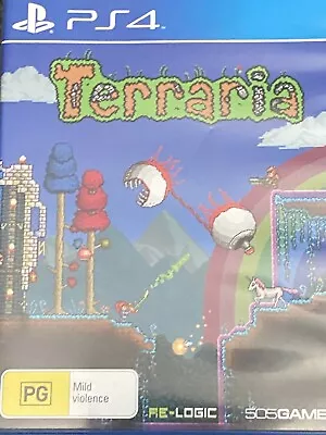 Terraria PS4 - USED - GOOD CONDITION • $8.99