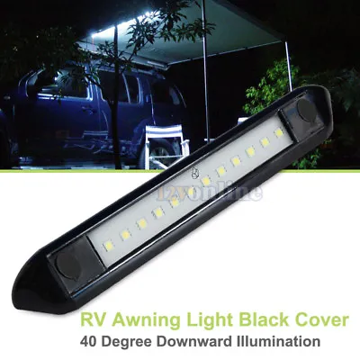 $25.94 • Buy 12V 9.8” LED Awning Light RV Camper Motorhome Exterior Patio Wall  Lamp Cool W