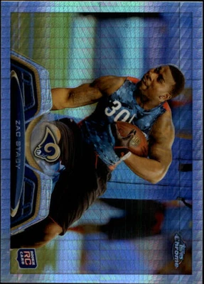$4.50 • Buy 2013 Topps Chrome Prism Refractors 260 #90 Zac Stacy /260