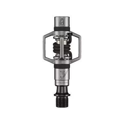 Crankbrothers Eggbeater 3 Mountain Bike Pedals Pair Stainless Steel (Black) MTB • $109.99