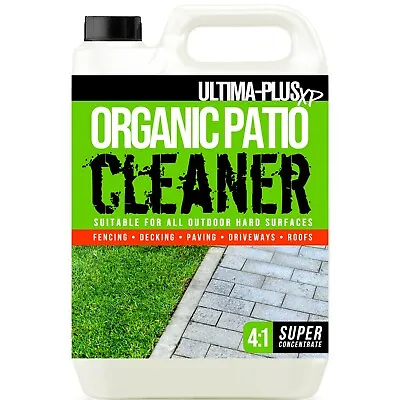 £42.95 • Buy Patio Cleaner Organic Decking Mould And Algae Killer Brick Fluid Ultima Plus XP
