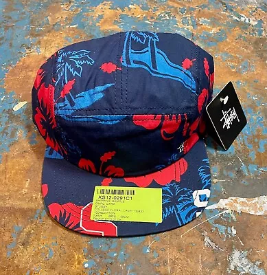 STUSSY Hat SAMPLE College Floral Camper Five Panel • $69.69