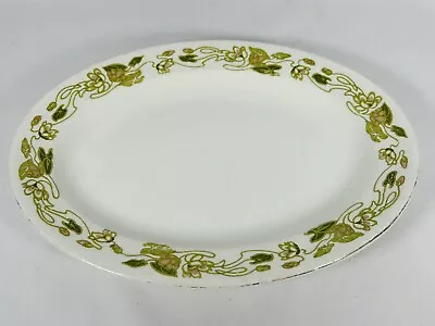 Vintage W.H. Grindley Co  England  Lilly Pattern Oval Bowl Art Nouveau • $13.99