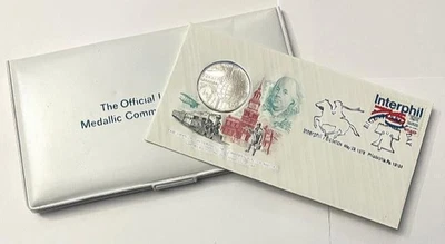 $0.99 • Buy 1976 Interphil Limited Edition Commemorative Proof Sterling Silver Medal