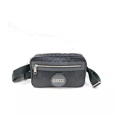 Gucci Waist Pouch Bag  Black Canvas 1183379 • $147.50