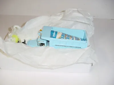 1:34 First Gear #19-2396 MACK R-MODEL CITY Of CHICAGO DUMP TRUCK W/PLOW NIB MINT • $175