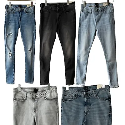 £27.99 • Buy NEW River Island Ollie Spray On Skinny Stretch Jeans Mens 