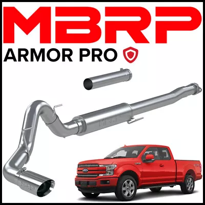 MBRP Armor Pro 4  Cat Back Exhaust Fits 21-24 Ford F-150 2.7L 3.5L 5.0L 5.5' BED • $784.99