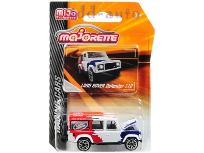 Majorette Land Rover Defender 110 Racing Car 1/60 Diecast Model Car 4009mj1 • $7.50