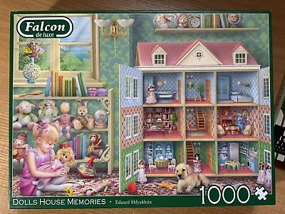 Falcon De Luxe Dolls House Memories 1000 Piece Jigsaw Puzzle - 11276 • £4.50