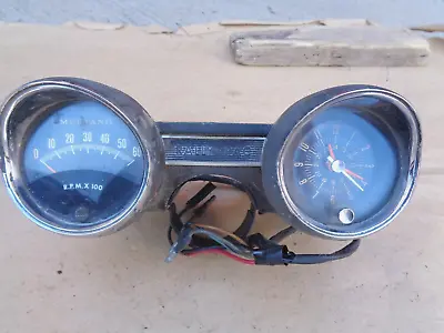 1964 1965 1966 Ford Mustang RALLY PAC / TACHOMETER / CLOCK Original Accessory • $399.99