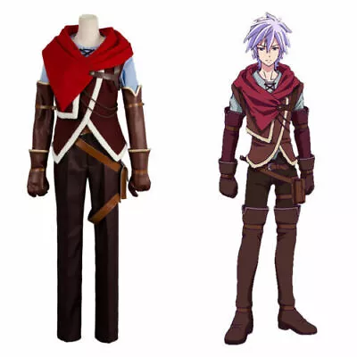 No Game No Life Zero Riku Dola Suit Cosplay Costume Uniform Outfit Jacket Shir& • $61.38