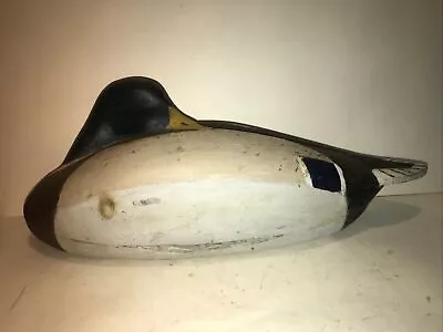 Mallard Drake Sleeper Duck Decoy Vintage • $89