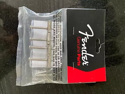 Genuine Fender Vintage Series American Jazz/Precision Bass Bridge - Chrome • $29