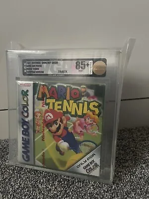 Nintendo GAMEBOY COLOR GAME . MARIO TENNIS . NEW SEALED & VGA 85+ . VERY RARE • £495