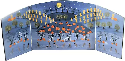 Department 56-Village Halloween Scene Backdrop - 52933 • $80