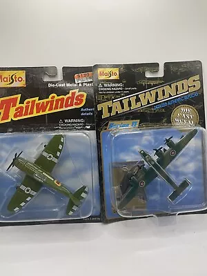 Maisto Tailwinds B-24D Liberator And All American Rescue Lot Of 2 • $15