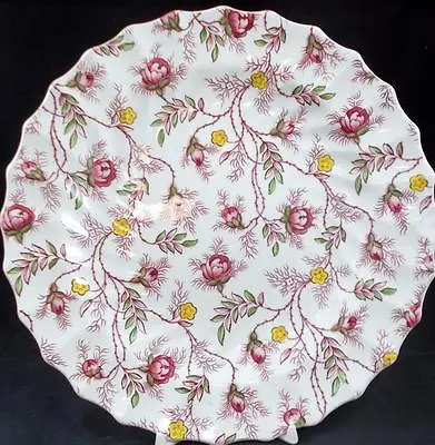 Spode ROSEBUD CHINTZ Salad Plate Earthenware England 2/8401 GREAT CONDITION • $21.88