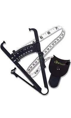 Care Touch Skinfold Body Fat Caliper Set Measuring Tape Included • $19.57