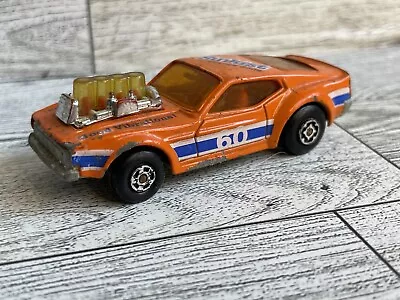 MATCHBOX Mustang Piston Popper 1973 Sunkist Orange Soda Rolamatics Gtmisc2-1 • $13.50