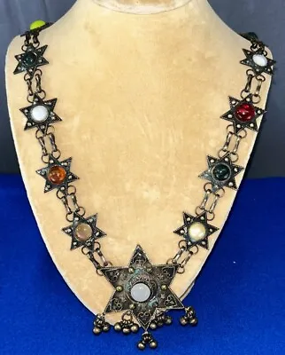 Medieval Sorceress Vintage Necklace Jewelry - Handmade Medieval Witch Necklace • $200