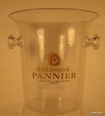 Vintage French Acrylic  Pannier Champagne Ice Bucket • £8.50