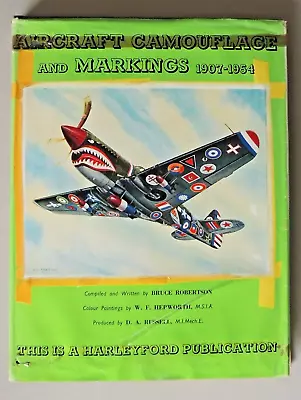 Aircraft Camouflage And Markings 1907-1954 By Bruce Robertson (Hardback) • £4.50