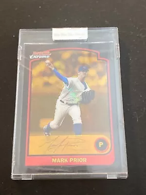 2003 Bowman Chrome Gold Refractor MARK PRIOR 84/170 UNCIRCULATED  • $9.95