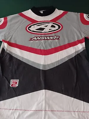 Vintage Answer USA Team 2  Racing Motocross MX Jersey Size Small • $20